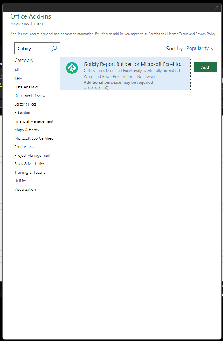 Excel Home ribbon installation step 3 screenshot