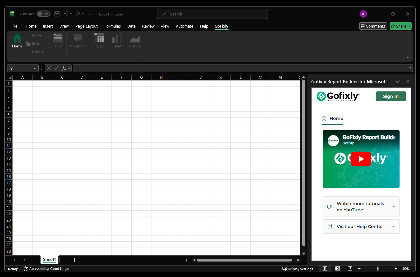 Excel Home ribbon installation step 5 screenshot